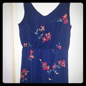 Blue Flowery Dress